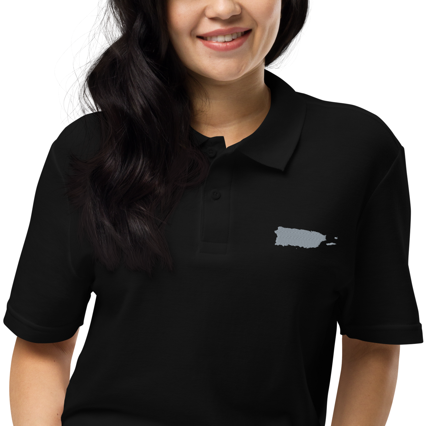PR Map Unisex pique polo shirt