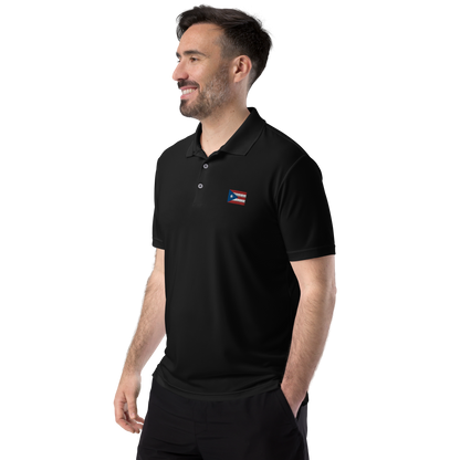 Adidas® PR flag performance polo shirt