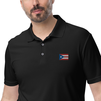 Adidas® PR flag performance polo shirt
