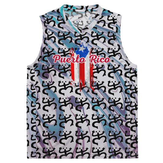 PR Taino Coqui unisex basketball jersey