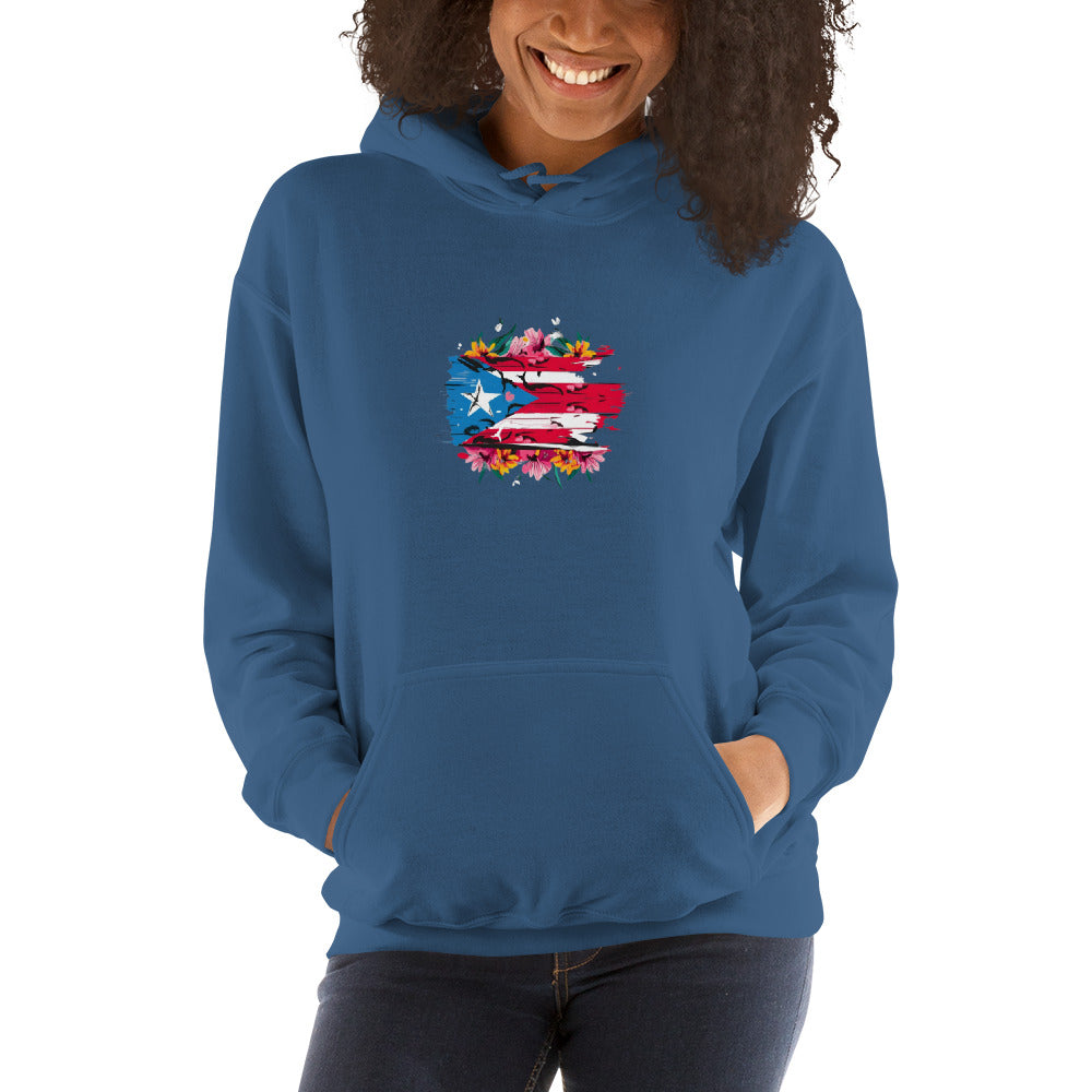 PR flowers Hoodie - free shipping