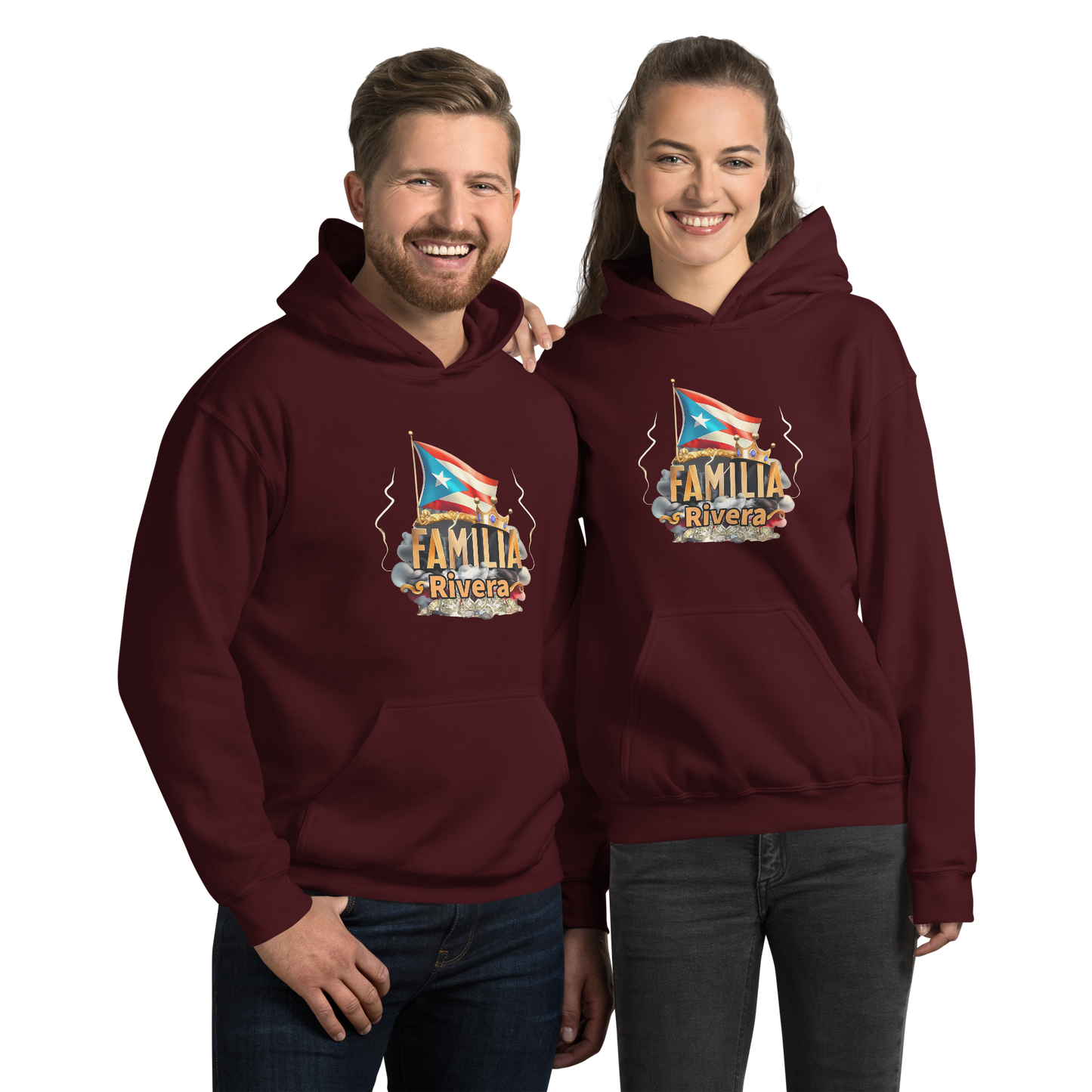PR Family personalized Unisex Hoodie - free shipping