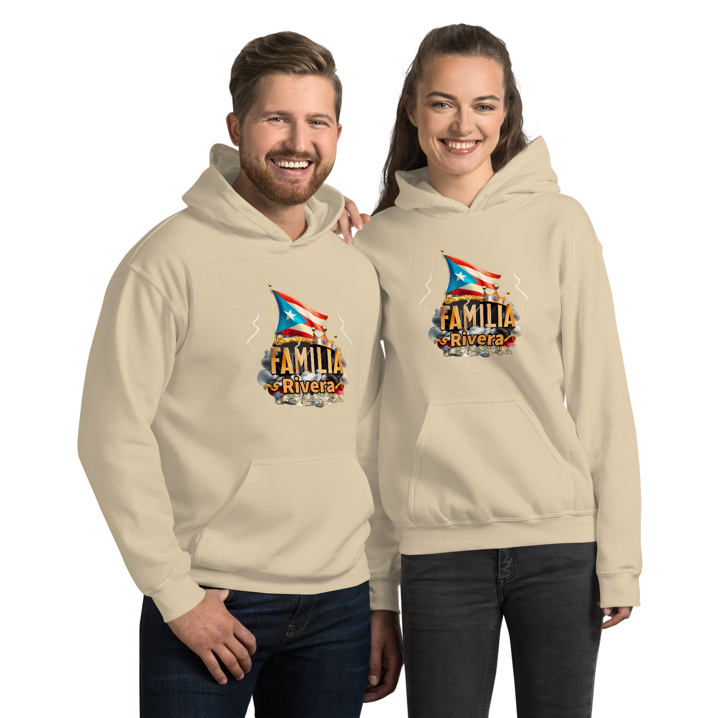 PR Family personalized Unisex Hoodie - free shipping