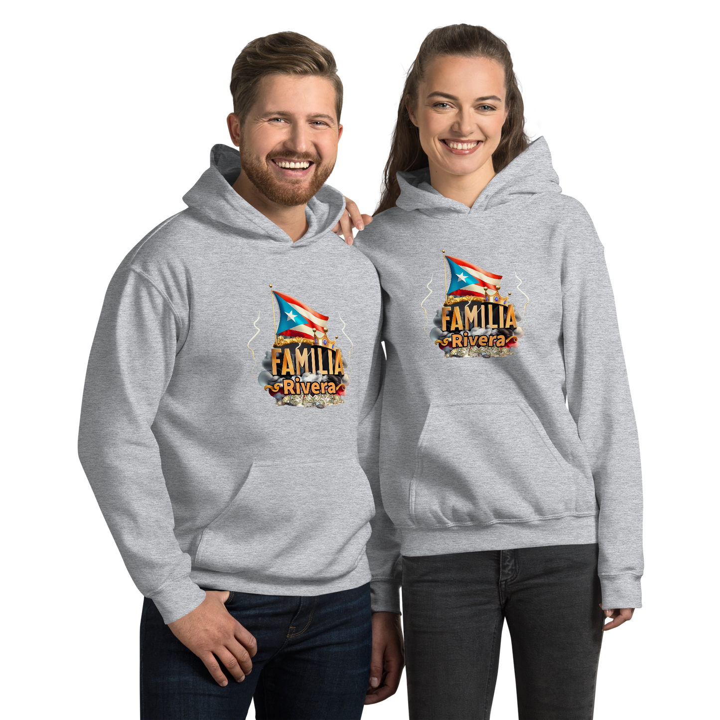 PR Family personalized Unisex Hoodie - free shipping