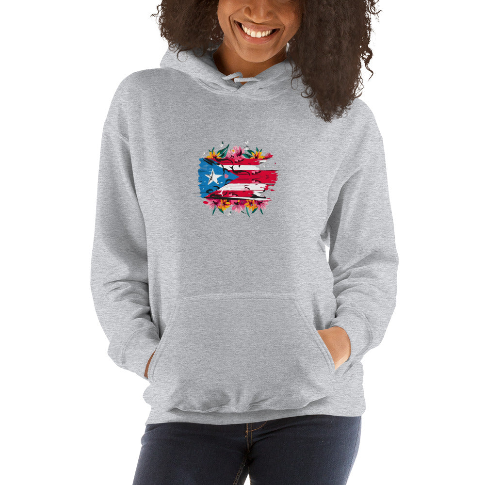 PR flowers Hoodie - free shipping