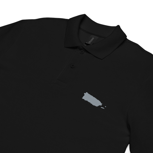 PR Map Unisex pique polo shirt