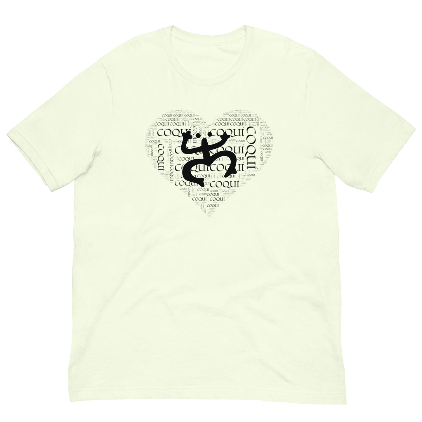 Coquí Heart Unisex t-shirt