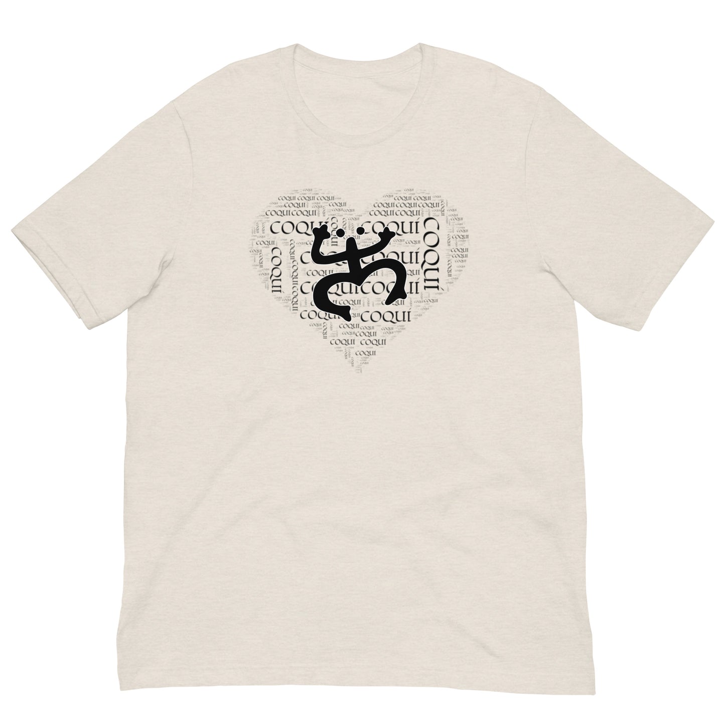 Coquí Heart Unisex t-shirt