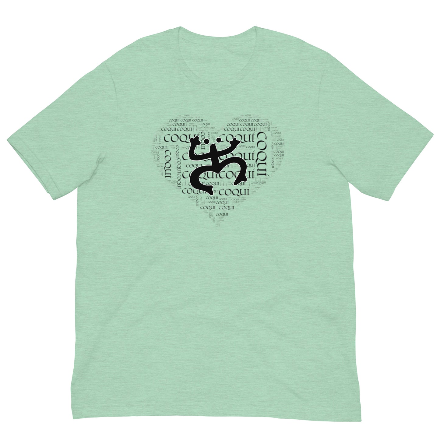 Coquí Heart Unisex t-shirt